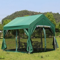 이동형주택 주거용컨테이너가격 이동식한옥가격 파고라제작, 3*3군그린망사+사방포위