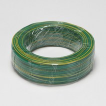 에스엔씨 KIV 전선 1.5 SQ 녹-황색 200M 케이블 연선, 1개