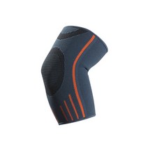 무릎 팔꿈치 보호대 1PCS 스포츠 팔꿈치 붕대 통기성 패드 농구 조정 가능한 슬리브 무릎 안전, Grey Elbow_M | CHINA