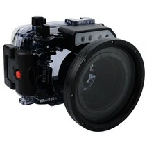 씨프로그 SeaFrogs 소니 RX100 VI용 바다 개구리 하우징, One Size Black