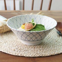 다온아토 시원한 면요리와 어울리는 감성 도자기 면기, 1p, 46_아와이블루 삼각면기