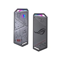 수스 에이수스 ROG Strix Arion EVA 에디션 M2 NVMe SSD 인클로저 USB32 Gen 2x1 Typ C 듀얼 USB to A 케이블 스크루 드라이버 프리 열 패