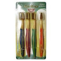 오픈스 금칫솔 이중모 금이온 부드러운 미세모 4P세트, 1세트