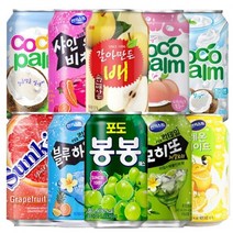 갈아만든배.봉봉.코코팜.썬키스트 340mlx24캔 캔음료 음료캔 배음료 봉봉음료, 본상품선택, 1, 포도 봉봉 340ml