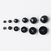 10개] 20개] 인형눈 단추 6size Y1724, 14mm 10개, 1개