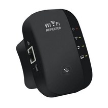 장거리 무선 와이파이 리피터 300Mbps 네트워크 신호 증폭기 부스터 익스텐더 지원 AP 인터넷 액세서리, 03 Black US plug