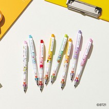 유니 쿠루토가 샤프 BT21 친구들 한정판 0.5, 블루(코야)