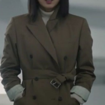 [BY042218]연예인 스타일 부부의 세계 베이직 롱코트