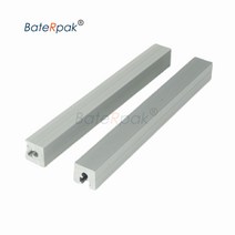 BateRpak 티백 씰링 기계 클램프 수직 포장 턱 3 면 모듈 스트라이프 1 쌍, 02 11.5cm