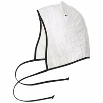 Maison Michel Lara trim rain hood 메종 미쉘 라라 트림 레인 후드 화이트 M