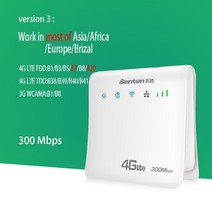 벤톤 잠금 해제 4G 와이파이 Lte 라우터 유선 CPE 앰프 인터넷 리피터 모뎀 Sim 카드가 내장 안테나, UK Plug_For EU Edition