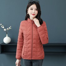 DFMEI 여성 추동 패딩 숏 슬림 자켓 엄마옷
