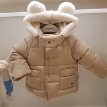 아가방 22겨울 베이비페어! 오리털 다운보다 더 후끈 신슐레이트 패딩 점퍼! 푹신한 퍼 안감 따뜻한데 너무 귀엽잖아 귀달이 후드 코트같아 유아 패딩점퍼! 고퀄 겨울 외출복