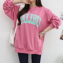 MALIBU 오버핏 맨투맨