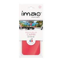 프랑스 명품 차량용 방향제 이마오 imao parfums 카드형 CAPRI (레드)