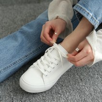 비비오 티안나는 속굽 키높이 여성 소가죽 스니커즈 운동화 5cm