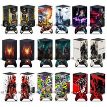 16종 XBOX 엑스박스 엑박 엑시엑 X 시리즈 캐릭터 일러스트 커버 데코 시트지 스티커, NO.7