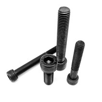 공구부속품 블랙 등급 12.9 스틸 DIN912 육각 소켓 캡 알렌 헤드 볼트 나사 길이 = 5-150mm M2 M2.5 M3 M4, 05 M5 10pcs_23 80mm