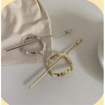 머리꽂이 비녀 헤어핀 반묶음 스타일링 실핀 금속핀