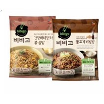 (냉동)비비고 간장버터장조림볶음밥(2인분)x1+불고기비빔밥(2인분)x1, 1세트