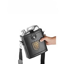 힙플라스크 물통 물병 보틀 헬스 다이어트 원터치, H