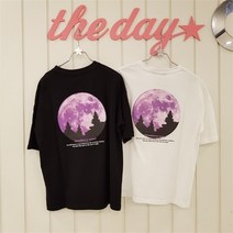 더데이걸 SH05 샤인 오버 박시핏 티셔츠 TGRA22407