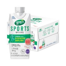 웨이프로틴 드링크 복숭아 (WPI)330ml 12팩, 상세페이지 참조, 상세페이지 참조, 330ml