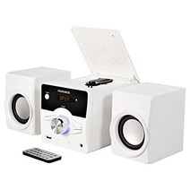 Magnavox 블루투스 미니 CD MP3 플레이어 라디오 콤포넌트 올인원 가정용 오디오