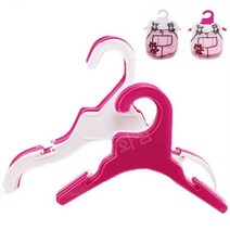 강아지행거 강아지옷 옷걸이 애견옷 정리대 진열장, 흰색 1 개, 18cm