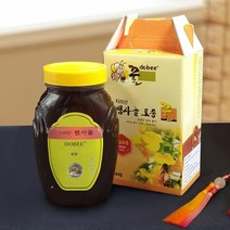 [KT알파쇼핑][지리산뱀사골] 자연산 밤꿀 2.4kg (병/선물용박스), 상세페이지참조