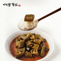 [대양푸드] 실속 대용량 국내산 아삭이 고추 장아찌 절임 2kg, 단품