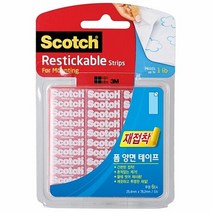 3m 스카치 재접착 폼 양면 테이프 R101 접착양면테이프 폼양면테, 단품