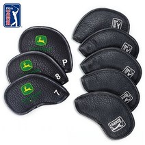 [피지에이투어]PGA TOUR 존디어 클래식 골프 아이언 헤드 커버 9, 단품