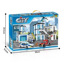 중국레고 레고시티 경찰서 60141 중국블럭 호환블럭