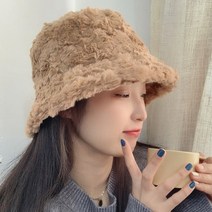 수맘 수엠W 여성 겨울 벙거지 모자 T80 루프퍼버킷햇