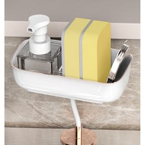 싱크 드레인 수납렉, 화이트, 1개