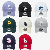 [국내정식매장] 뉴에라 모자 남여공용(MLB 베이직 언스트럭쳐 볼캡)8종 모음 13549151 13549152 13549153 13549154 13549155 13549156 13