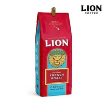 라이언 커피 하와이코나커피 1+1 라이언 프렌치 로스트 커피 (홀빈) 283g