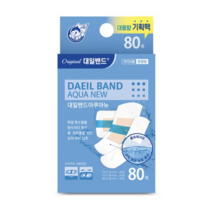 대일밴드 아쿠아뉴 방수밴드 혼합형 80p 세트, 3세트