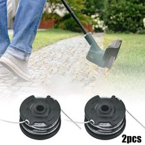 Bosch Strimmer 액세서리 용 나일론 잔디 트리머 헤드 브러시 커터 깎는 기계 커팅 라인 교체, 02 2PCS