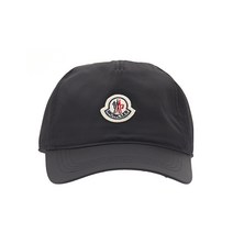몽클레어 로고 베이스볼 캡 모자 3B00030 0U098 999 BLACK