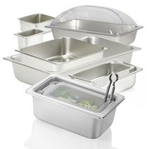 27종 스텐 밧드 바트 업소용 밧트 냉장고정리 식재료보관, 바디-6인치(15CM)