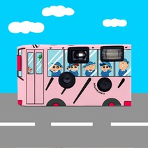 아트박스/콜리 짱구 필름카메라-유치원버스