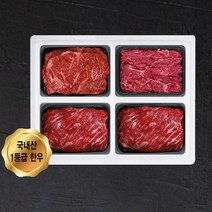 순수정육 명품 프리미엄 한우선물세트 냉장 1(+)등급 1.2kg~1.6kg, 한우선물세트 5호