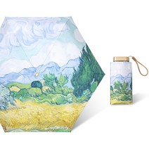 파스텔톤의 예쁘고 편리한 데일리 미니 양우산 UV차단 자외선차단 우산 양산 반 자동