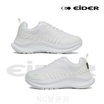 아이더 [매장정품] 한사이즈 업해도 편안하게 착용가능함~어디에서도 이런 편한신발은 없었다!! (해파랑 T-1500L) 남녀공용 트레킹화 [DUS21G23/White(W2)]
