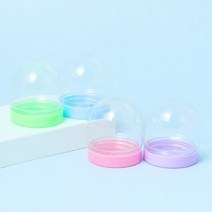 기타 PVC용기 [투명돔] 75ML 10개입*1봉, 1개