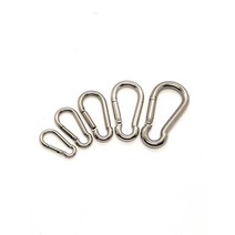 스텐비너 카라비너 스텐카라비너 스냅훅 캠핑용품 4mm/5mm/6mm/7mm/8mm