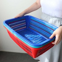 하모니 광주리 AA 고충격 튼튼한 플라스틱 소쿠리 바구니(주, 하모니광주리6호 색상랜덤 (501199)