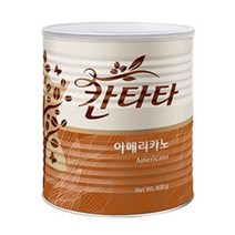 칸타타 분쇄원두 800g 블랙커피 가루 커피 원두커피, 단일제품
